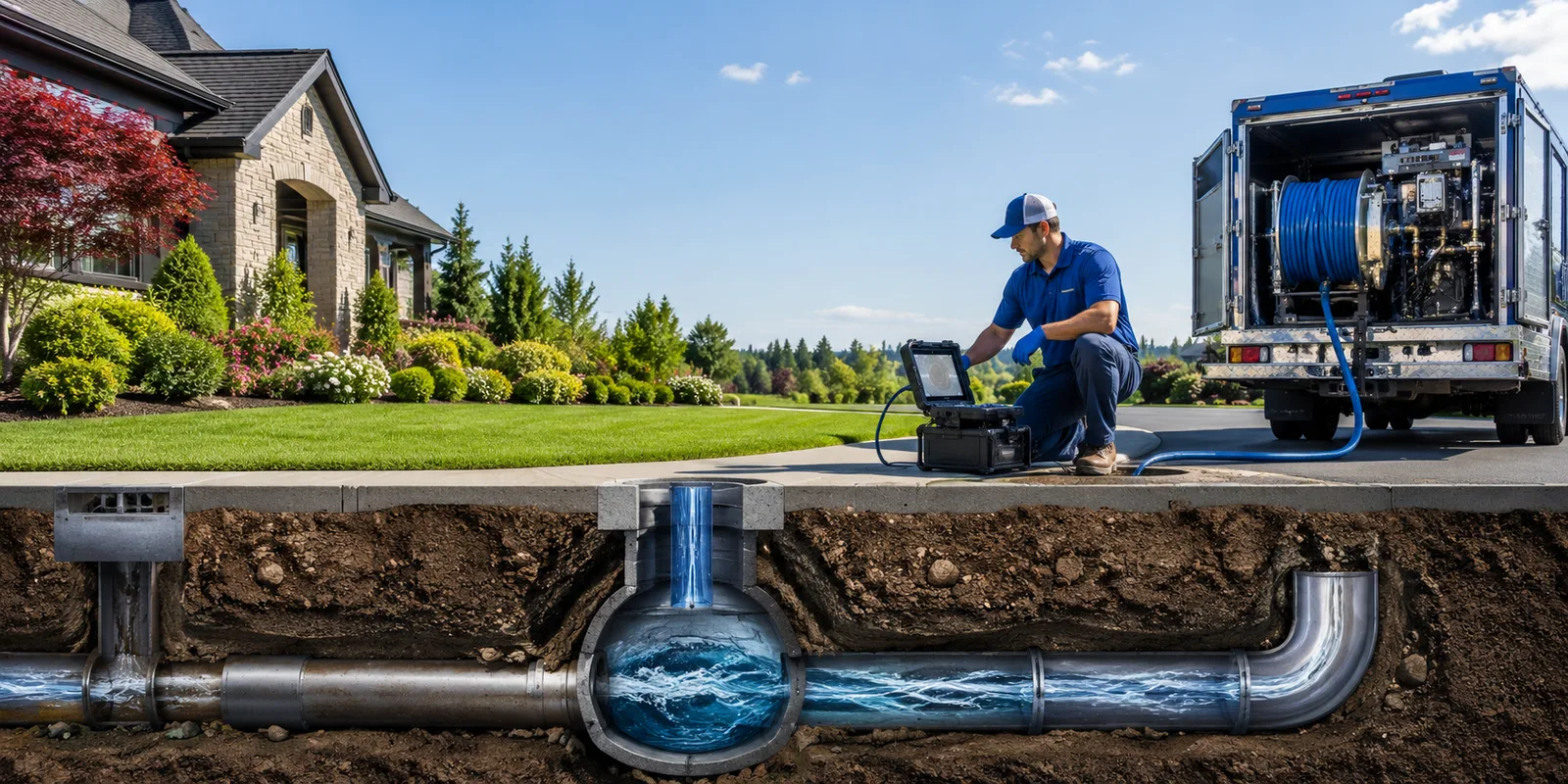 Drainage restoration information for South Bloomingville, OH